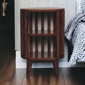 Alpen Home Bantice Bedside Table Brown 55cm H X 36cm W X 26cm D Alpen Home Bantice Bedside Table Brown 55cm H X 36cm W X 26cm D