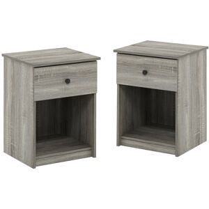 Marlow Home Co. Gillian 1 Drawer Bedside Table Grey 61.5cm H X 45.2cm W X 39.6cm D Marlow Home Co. Gillian 1 Drawer Bedside Table Grey 61.5cm H X 45.2cm W X 39.6cm D