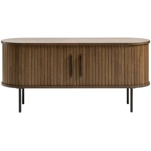 17 Stories Teneasha TV Stand 120 cm Two Door Black Oak Brown 88" 17 Stories Teneasha TV Stand 120 cm Two Door Black Oak Brown 88"