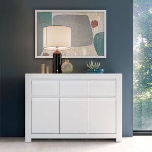 Zipcode Design Petronella 3 Drawer 130Cm W Combi Chest White 92cm H X 130cm W X 42.2cm D Zipcode Design Petronella 3 Drawer 130Cm W Combi Chest White 92cm H X 130cm W X 42.2cm D