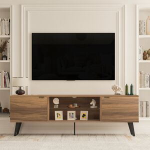 Latitude Run Myra Tv Stand For Tvs Up To 80" Entertainment Unit Natural 78" Latitude Run Myra Tv Stand For Tvs Up To 80" Entertainment Unit Natural 78"