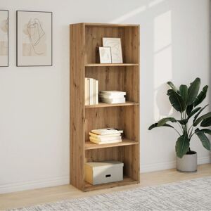 Latitude Run Analuisa Bookcase Artisan Oak (3 Shelves) 152cm H x 60cm W x 30cm D Latitude Run Analuisa Bookcase Artisan Oak (3 Shelves) 152cm H x 60cm W x 30cm D