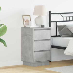 Metro Bedside Cabinet 39 X 34.5 X 65 Cm Engineered Wood Concrete Grey 65cm H X 39cm W X 34.5cm D Metro Bedside Cabinet 39 X 34.5 X 65 Cm Engineered Wood Concrete Grey 65cm H X 39cm W X 34.5cm D