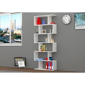 Ebern Designs Biljana Bookcase White 191.8cm H x 80cm W x 24.6cm D Ebern Designs Biljana Bookcase White 191.8cm H x 80cm W x 24.6cm D