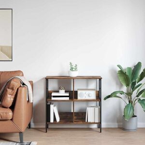 Trent Austin Design Bookshelf Artisan Oak 82 X 32 X 79 Cm Engineered Wood Smoked Oak (2 Shelves) 79cm. H x 82cm. W x 32cm. D Trent Austin Design Bookshelf Artisan Oak 82 X 32 X 79 Cm Engineered Wood Smoked Oak (2 Shelves) 79cm. H x 82cm. W x 32cm. D