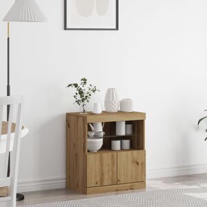 George Oliver Sideboard Old Wood Wood Medium Storage Buffet Rectangular Artisan Oak 67cm H X 60cm W X 37cm D George Oliver Sideboard Old Wood Wood Medium Storage Buffet Rectangular Artisan Oak 67cm H X 60cm W X 37cm D