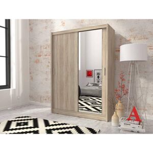 Zipcode Design Darbonne 2 Door Sliding Wardrobe White 200cm H x 150cm W x 62cm D Zipcode Design Darbonne 2 Door Sliding Wardrobe White 200cm H x 150cm W x 62cm D