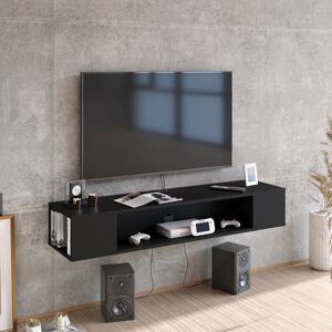 Blue Elephant Jane Floating TV Stand for TVs up to 70" Black 70" Blue Elephant Jane Floating TV Stand for TVs up to 70" Black 70"