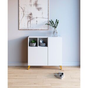 Ebern Designs 12 Pair Shoe Storage Cabinet Pmoutarde/White 12 Ebern Designs 12 Pair Shoe Storage Cabinet Pmoutarde/White 12