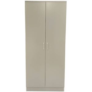 17 Stories Laflipe 2 Door Wardrobe Light Grey 185cm H X 80cm W X 50cm D 17 Stories Laflipe 2 Door Wardrobe Light Grey 185cm H X 80cm W X 50cm D