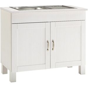 Brambly Cottage Martindale 100cm Free-Standing Vanity Unit Base White 85cm H X 100cm W X 50cm D Brambly Cottage Martindale 100cm Free-Standing Vanity Unit Base White 85cm H X 100cm W X 50cm D