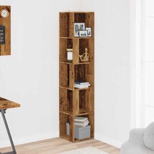 Alpen Home Vidaxl corner shelf made of reclaimed wood Reclaimed Wood (4 shelves) 165cm H x 33cm W x 33cm D Alpen Home Vidaxl corner shelf made of reclaimed wood Reclaimed Wood (4 shelves) 165cm H x 33cm W x 33cm D
