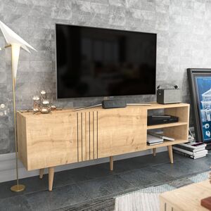 Fjørde & Co Wilfred TV Stand for TVs up to 72" Light Brown 70" Fjørde & Co Wilfred TV Stand for TVs up to 72" Light Brown 70"
