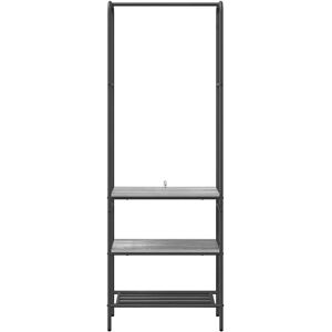 Borough Wharf Clothes Rack With Shelves With Shelf 60 X 30 X 171 Cm Grey Sonoma Borough Wharf Clothes Rack With Shelves With Shelf 60 X 30 X 171 Cm Grey Sonoma