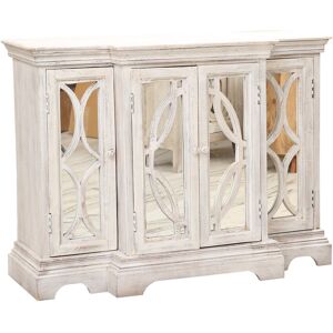 World Menagerie Elnora Shabby Elegance Sideboard Natural 90cm H X 120cm W X 50cm D World Menagerie Elnora Shabby Elegance Sideboard Natural 90cm H X 120cm W X 50cm D