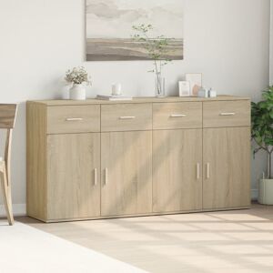17 Stories Oree 79cm Sideboard Sonoma Oak 80cm H X 79cm W X 38cm D 17 Stories Oree 79cm Sideboard Sonoma Oak 80cm H X 79cm W X 38cm D