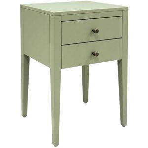 Rosalind Wheeler Charade 2 Drawer Bedside Table Green 60cm H X 40cm W X 35cm D Rosalind Wheeler Charade 2 Drawer Bedside Table Green 60cm H X 40cm W X 35cm D