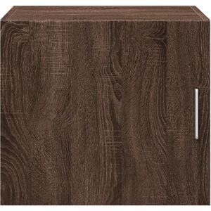 17 Stories Vidaxl Wall Mounted Cabinet Brown oak 40cm H X 45cm W X 42.5cm D 17 Stories Vidaxl Wall Mounted Cabinet Brown oak 40cm H X 45cm W X 42.5cm D