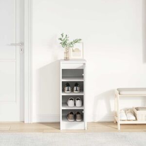 17 Stories Shoe Cabinet 29.5X34x76 Cm Engineered Wood White 4 17 Stories Shoe Cabinet 29.5X34x76 Cm Engineered Wood White 4