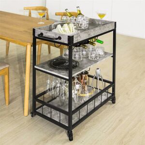 Borough Wharf Concordia 4 Bottle Floor Wine Bottle and Glass Rack Grey/Black 90cm H X 79cm W X 40cm D Borough Wharf Concordia 4 Bottle Floor Wine Bottle and Glass Rack Grey/Black 90cm H X 79cm W X 40cm D
