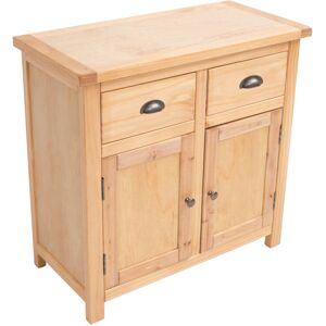 Marlow Home Co. 2 Drawer 2 Door Sideboard Natural 80cm H X 84cm W X 40cm D Marlow Home Co. 2 Drawer 2 Door Sideboard Natural 80cm H X 84cm W X 40cm D