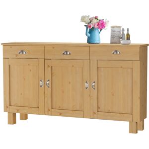 Brayden Studio Edgarton Solid Wood Sideboard Stain Wax 85cm H X 150cm W X 60cm D Brayden Studio Edgarton Solid Wood Sideboard Stain Wax 85cm H X 150cm W X 60cm D