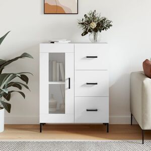 17 Stories Sideboard 69.5X34x90 Cm Engineered Wood_5 White 90cm H X 69.5cm W X 34cm D 17 Stories Sideboard 69.5X34x90 Cm Engineered Wood_5 White 90cm H X 69.5cm W X 34cm D