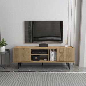 George Oliver Nigel TV Stand for TVs up to 70" Oud Oak 71" George Oliver Nigel TV Stand for TVs up to 70" Oud Oak 71"