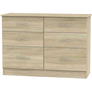 Latitude Run Crete 6 Drawer Chest Bardolino 79.5cm H X 112cm W X 41.5cm D Latitude Run Crete 6 Drawer Chest Bardolino 79.5cm H X 112cm W X 41.5cm D