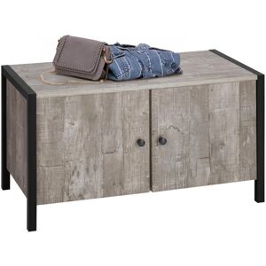 Borough Wharf Killingworth 4 Pair Shoe Storage Bench Concrete 4 Borough Wharf Killingworth 4 Pair Shoe Storage Bench Concrete 4