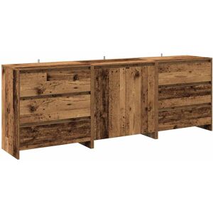 Ebern Designs Gibelly 70Cm Wide 6 Drawer Old Wood 75cm H X 70cm W X 40cm D Ebern Designs Gibelly 70Cm Wide 6 Drawer Old Wood 75cm H X 70cm W X 40cm D