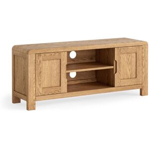 Union Rustic Muscotah Sussex Oak TV Unit Medium Wood 120cm W Union Rustic Muscotah Sussex Oak TV Unit Medium Wood 120cm W