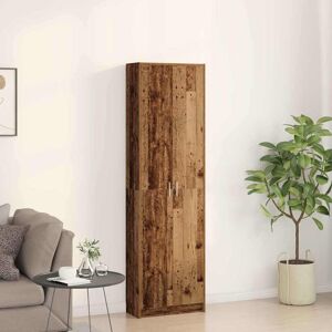 17 Stories Wardrobe With Door 55 X 25 X 189 Cm Engineered Wood Old Wood 189cm H X 25cm W X 55cm D 17 Stories Wardrobe With Door 55 X 25 X 189 Cm Engineered Wood Old Wood 189cm H X 25cm W X 55cm D