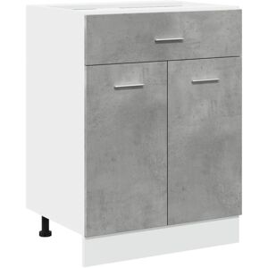 Latitude Run Arush Drawer Bottom Cabinet Lyon 60x46x81.5 cm Engineered Wood concrete grey 81.5cm H X 60cm W Latitude Run Arush Drawer Bottom Cabinet Lyon 60x46x81.5 cm Engineered Wood concrete grey 81.5cm H X 60cm W