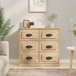 Marlow Home Co. Dauntsey 70 Cm Wide Sideboard Sonoma Oak 67.5cm H X 70cm W X 35.5cm D Marlow Home Co. Dauntsey 70 Cm Wide Sideboard Sonoma Oak 67.5cm H X 70cm W X 35.5cm D
