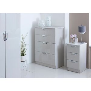 Ebern Designs Fully Assembled Leodis 4 - Drawer Chest of Drawers Kashmir Gloss 88.5cm H X 39.5cm W X 41.5cm D Ebern Designs Fully Assembled Leodis 4 - Drawer Chest of Drawers Kashmir Gloss 88.5cm H X 39.5cm W X 41.5cm D
