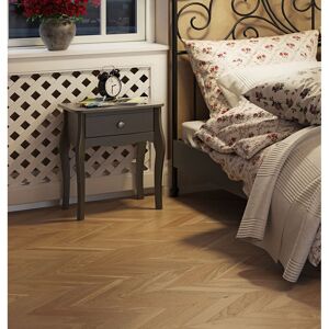 Rosalind Wheeler Aario 1 Drawer Bedside Table Grey 55cm H X 45cm W X 35.3cm D Rosalind Wheeler Aario 1 Drawer Bedside Table Grey 55cm H X 45cm W X 35.3cm D