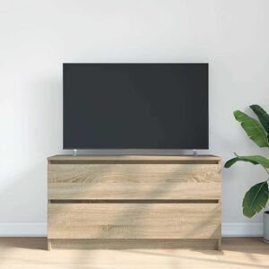 17 Stories TV Cabinet 35x54 Cm Engineered Wood Sonoma Oak 100 cm 17 Stories TV Cabinet 35x54 Cm Engineered Wood Sonoma Oak 100 cm