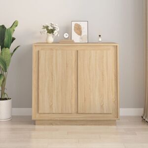 17 Stories Sideboard 80x34x75 cm Engineered Wood Sonoma Oak 75cm H X 80cm W X 34cm D 17 Stories Sideboard 80x34x75 cm Engineered Wood Sonoma Oak 75cm H X 80cm W X 34cm D