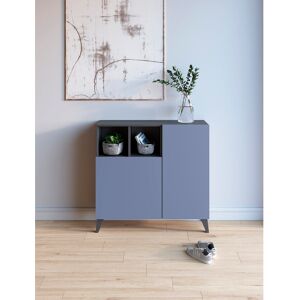 Ebern Designs 12 Pair Shoe Storage Cabinet Jet Black/Blue 12 Ebern Designs 12 Pair Shoe Storage Cabinet Jet Black/Blue 12