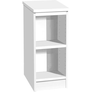 Ebern Designs Brenard Bookcase White 72cm H X 30cm W X 54cm D Ebern Designs Brenard Bookcase White 72cm H X 30cm W X 54cm D