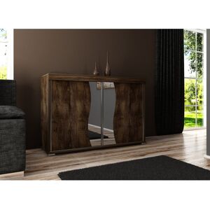 Latitude Run Petekar 2 - Door Cabinet Brown 94cm H x 140cm W x 45cm D Latitude Run Petekar 2 - Door Cabinet Brown 94cm H x 140cm W x 45cm D