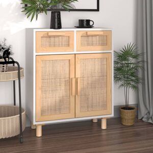 17 Stories Evelin Bay Isle Home Sideboard Brown 60X30x75 Cm Solid Wood Pine And Natural Rattan White 75cm H X 60cm W X 30cm D 17 Stories Evelin Bay Isle Home Sideboard Brown 60X30x75 Cm Solid Wood Pine And Natural Rattan White 75cm H X 60cm W X 30cm D
