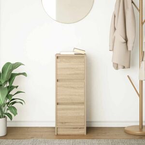 17 Stories Sideboard 29.5X34x76 Cm Engineered Wood Sonoma Oak 76cm H X 29.5cm W X 34cm D 17 Stories Sideboard 29.5X34x76 Cm Engineered Wood Sonoma Oak 76cm H X 29.5cm W X 34cm D