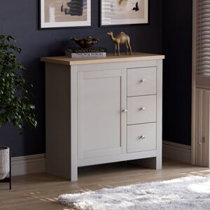 August Grove Beacsfield 79Cm W 3 Drawer Sideboard Grey 80cm H X 79cm W X 35cm D August Grove Beacsfield 79Cm W 3 Drawer Sideboard Grey 80cm H X 79cm W X 35cm D