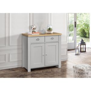 August Grove Napanoch 79cm Wide 2 Drawer Sideboard Grey/Oak 81.3cm H X 79cm W X 35.6cm D August Grove Napanoch 79cm Wide 2 Drawer Sideboard Grey/Oak 81.3cm H X 79cm W X 35.6cm D