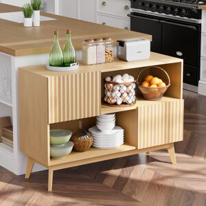 Norden Home 100cm Sideboard Oak 77cm H X 100cm W X 38cm D Norden Home 100cm Sideboard Oak 77cm H X 100cm W X 38cm D