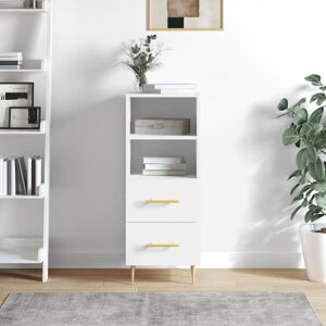 17 Stories Maragaret Accent Chest High Gloss White 90cm H X 34.5cm W X 34cm D 17 Stories Maragaret Accent Chest High Gloss White 90cm H X 34.5cm W X 34cm D