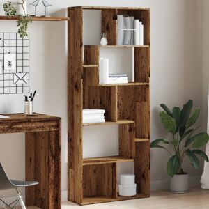 Latitude Run 161Cm H x 67Cm W Bookcase Old Wood 161cm H X 67cm W X 24cm D Latitude Run 161Cm H x 67Cm W Bookcase Old Wood 161cm H X 67cm W X 24cm D
