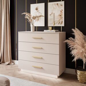 Metro Chrisshanno Chest of Drawers 84cm H X 95cm W X 40cm D Metro Chrisshanno Chest of Drawers 84cm H X 95cm W X 40cm D